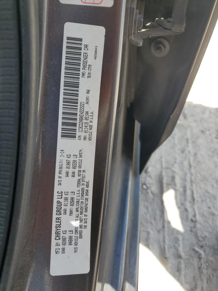 1C3CDZAB0EN222221 2014 Dodge Avenger Se