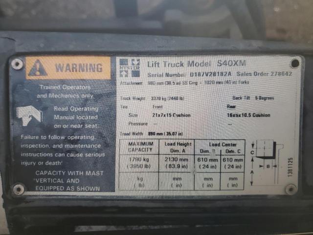2008 HYST FORKLIFT #3242791958