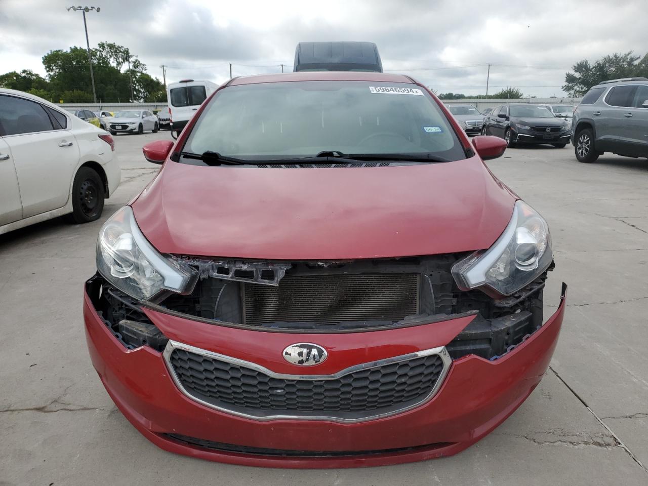 2016 Kia Forte Lx vin: KNAFK4A65G5459338