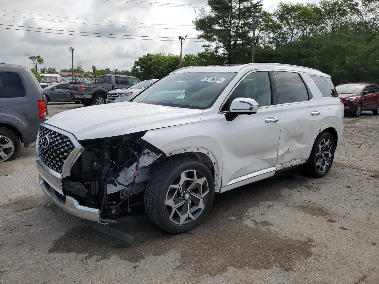 2021 Hyundai Palisade Calligraphy vin: KM8R7DHE2MU248187