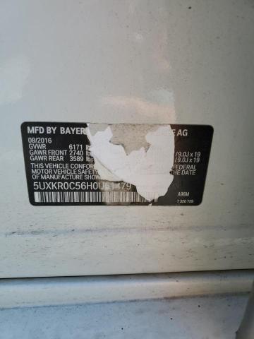 2017 BMW X5 xDrive35I VIN: 5UXKR0C56H0U51479 Lot: 60211694