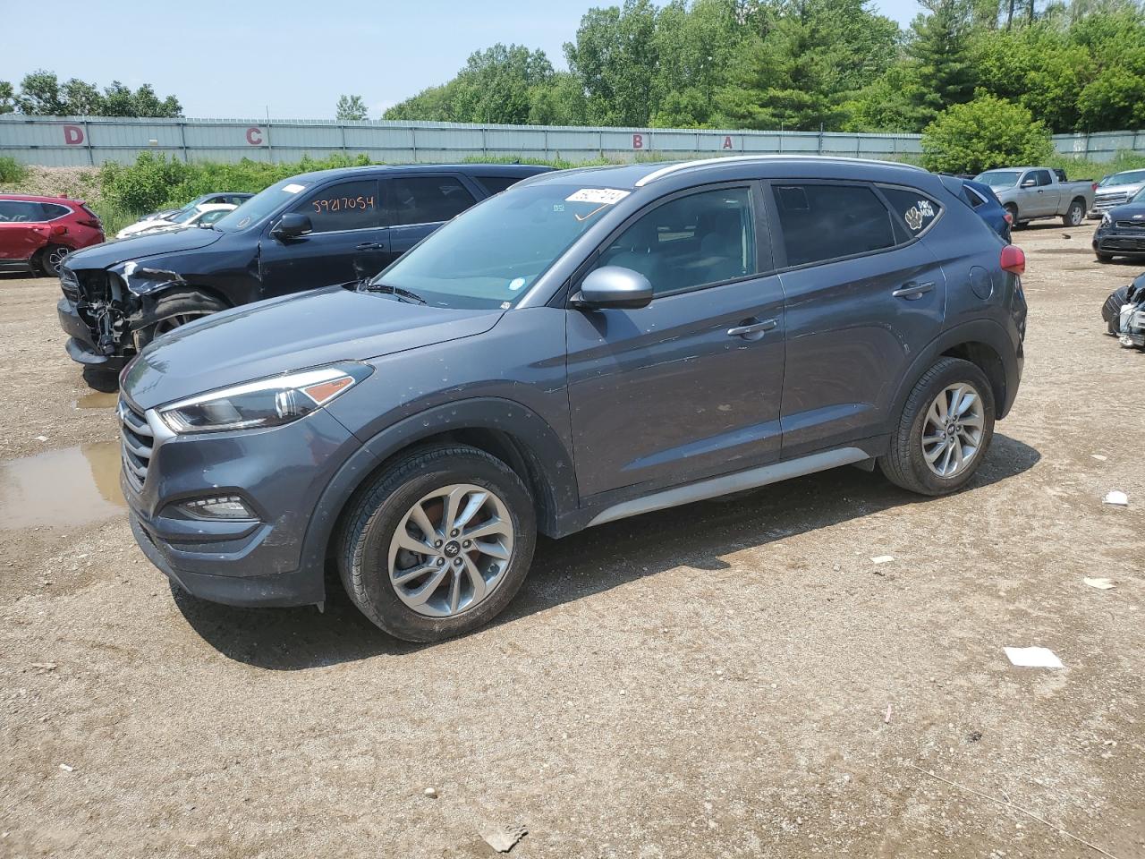 2018 Hyundai Tucson Sel vin: KM8J3CA4XJU678582