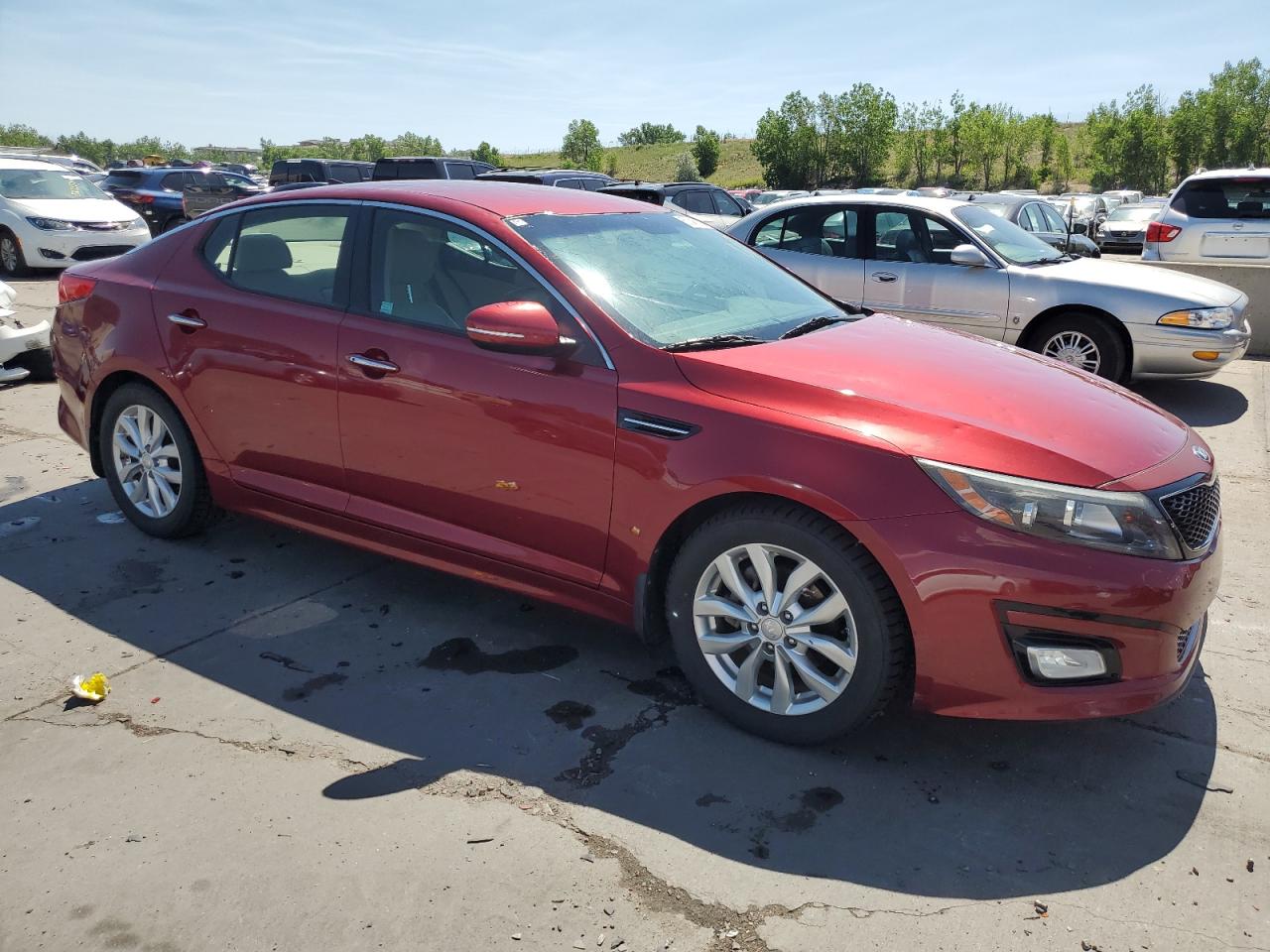 2015 Kia Optima Ex vin: 5XXGN4A72FG356220