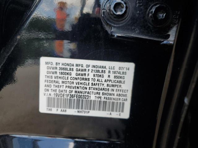 2015 ACURA ILX 20 - 19VDE1F36FE003231