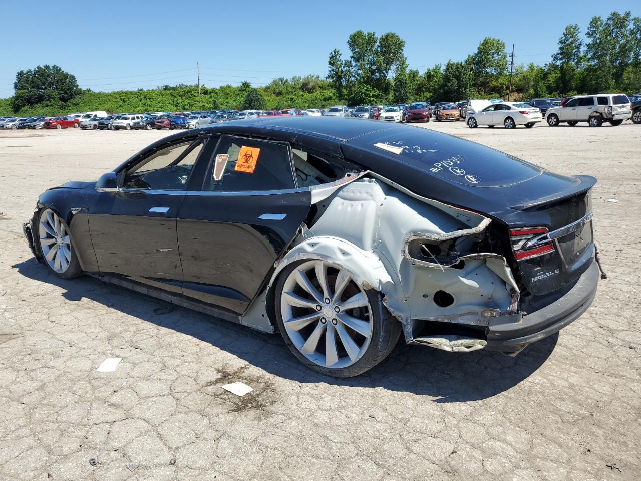 2013 Tesla Model S vin: 5YJSA1CP9DFP10350