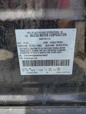 2009 Mazda 6 S VIN: 1YVHP82B495M19457 Lot: 56733604