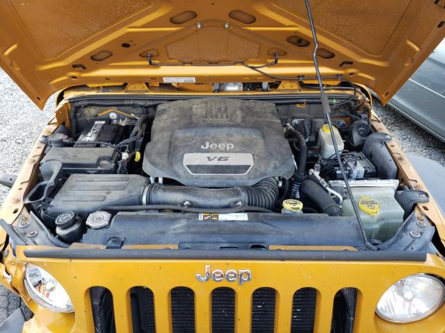 2014 Jeep Wrangler Unlimited Sport VIN: 1C4BJWDGXEL262369 Lot: 59218744