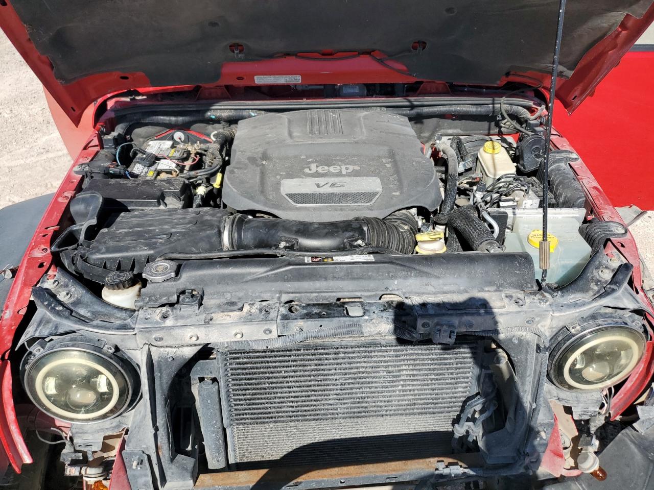 1C4BJWFG6EL285127 2014 Jeep Wrangler Unlimited Rubicon