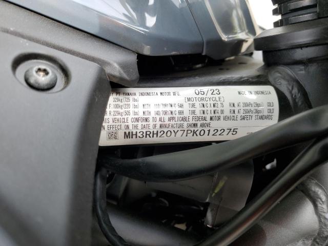2023 YAMAHA MT-03 MH3RH20Y7PK012275