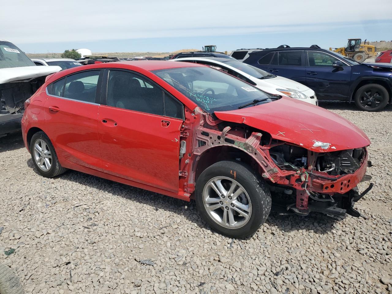 2017 Chevrolet Cruze Lt vin: 3G1BE6SM4HS589032