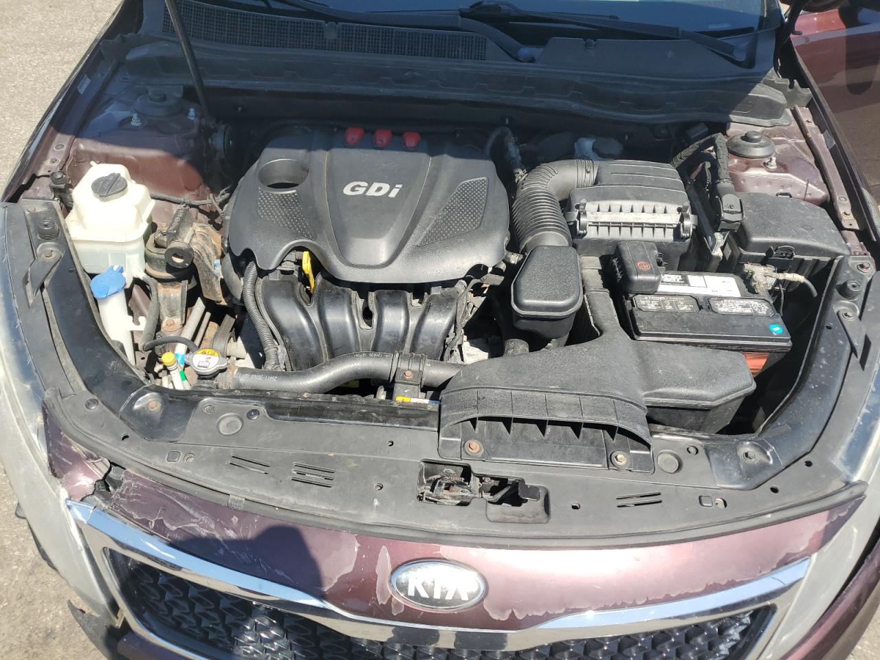 5XXGM4A78DG122891 2013 Kia Optima Lx