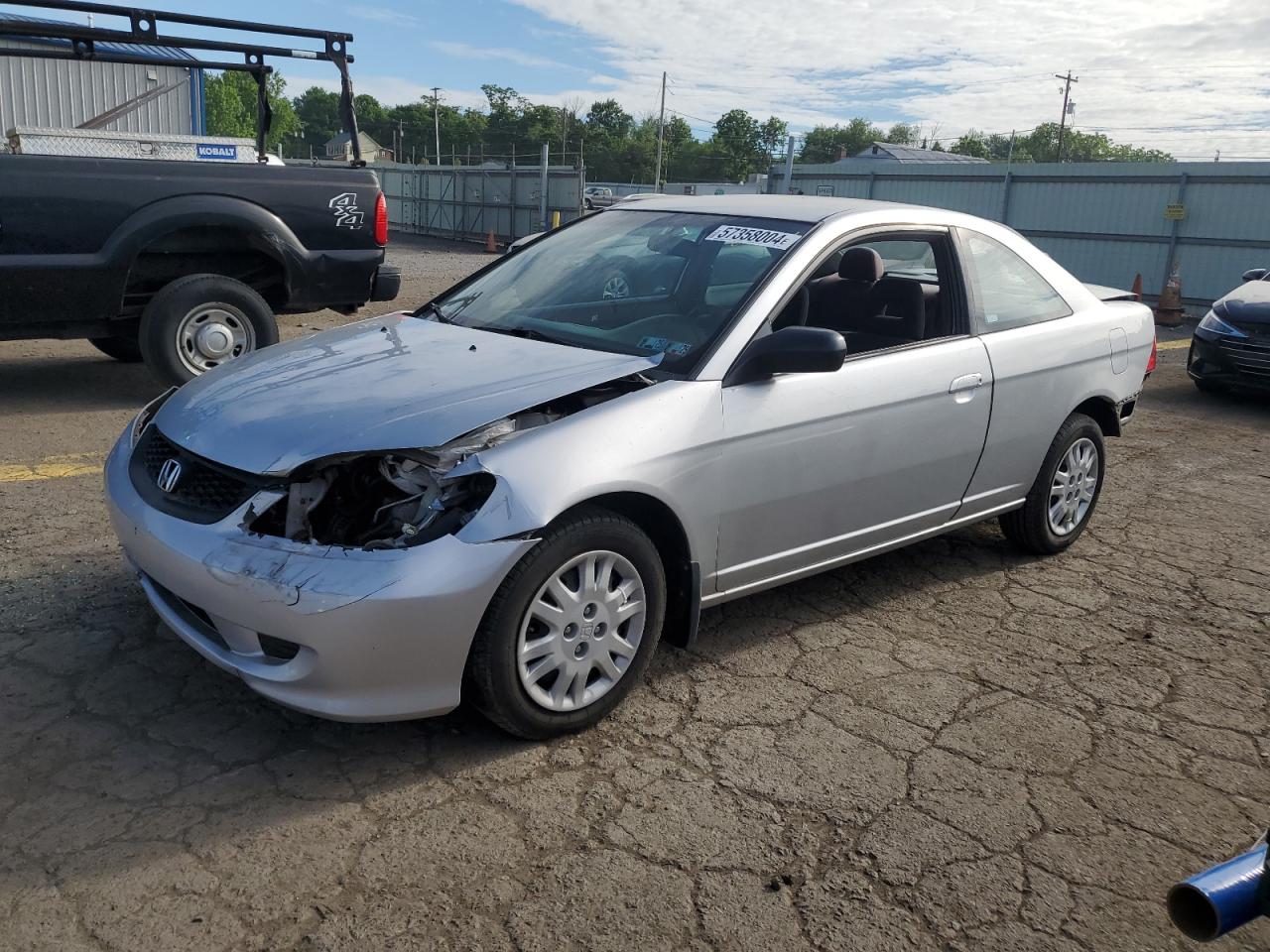 1HGEM22514L043993 2004 Honda Civic Lx