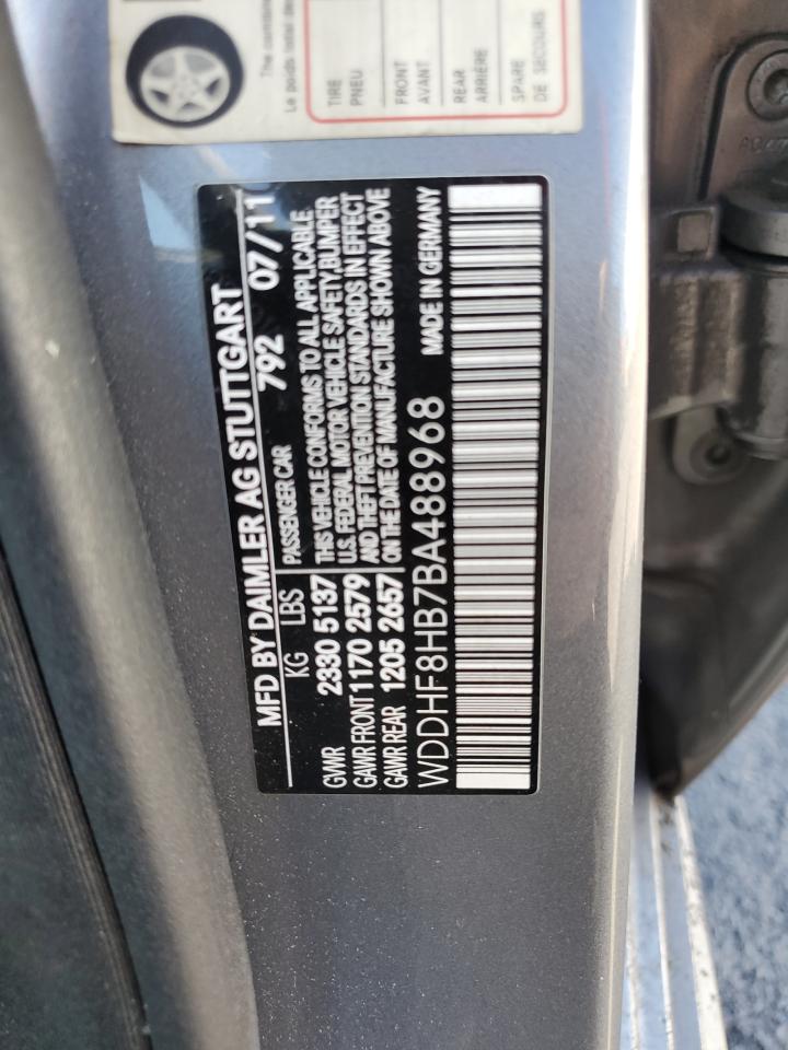 WDDHF8HB7BA488968 2011 Mercedes-Benz E 350 4Matic