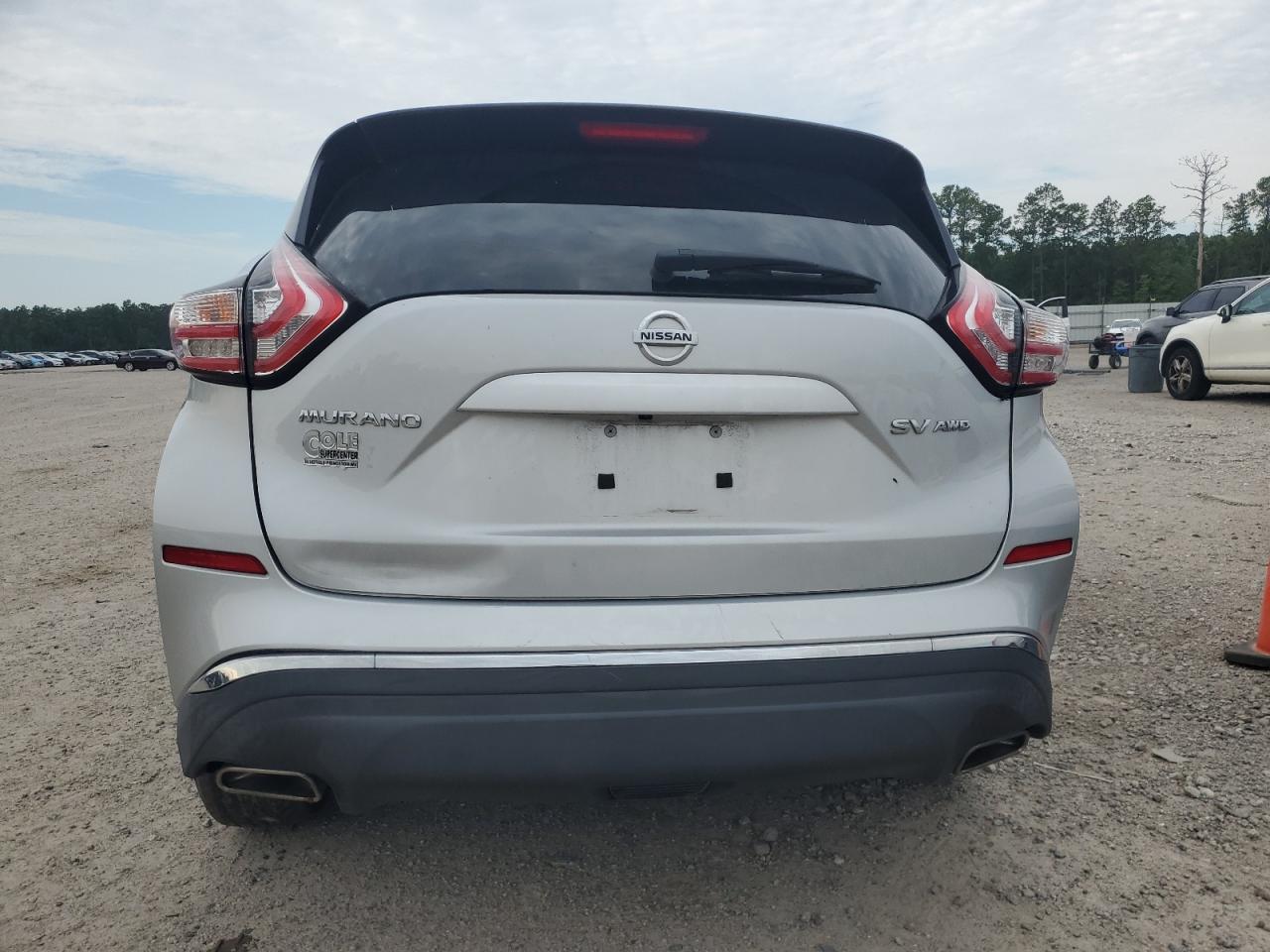5N1AZ2MH6JN139619 2018 Nissan Murano S
