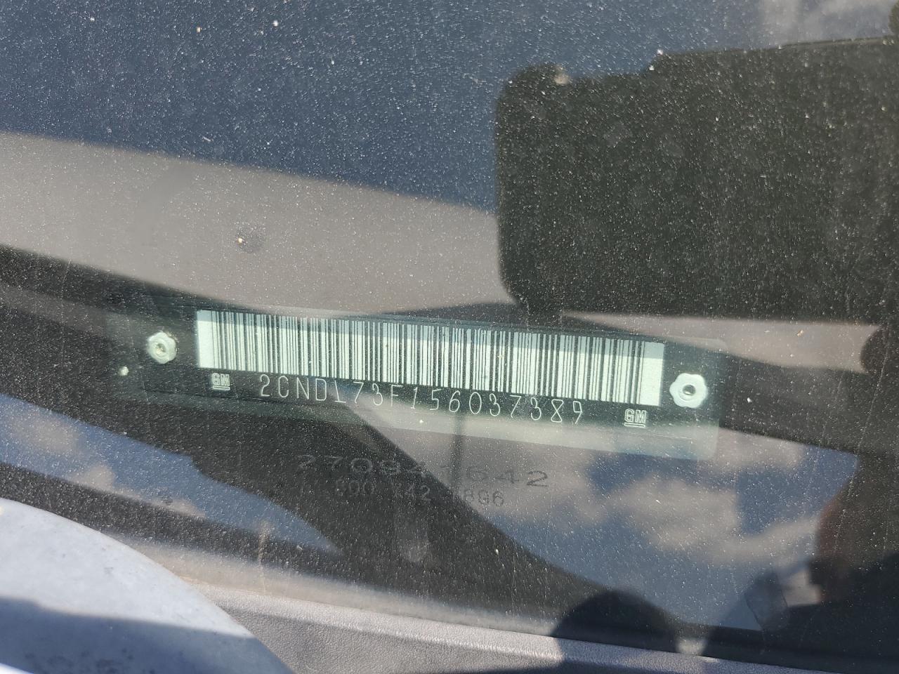 2CNDL73F156037389 2005 Chevrolet Equinox Lt