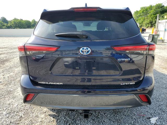 2021 Toyota Highlander Hybrid Limited VIN: 5TDXBRCH3MS017179 Lot: 57519134