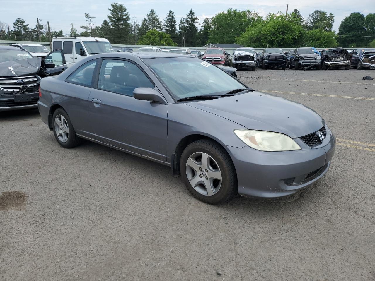 1HGEM22954L055373 2004 Honda Civic Ex