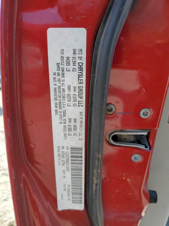 1C3CDFBA8DD110307 2013 Dodge Dart Sxt