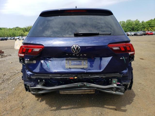 2022 Volkswagen Tiguan Se VIN: 3VV2B7AX9NM128881 Lot: 59879594