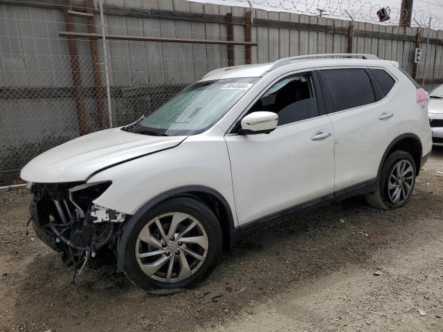 NISSAN ROGUE S 2015 white 4dr spor gas 5N1AT2MT7FC791562 photo #1