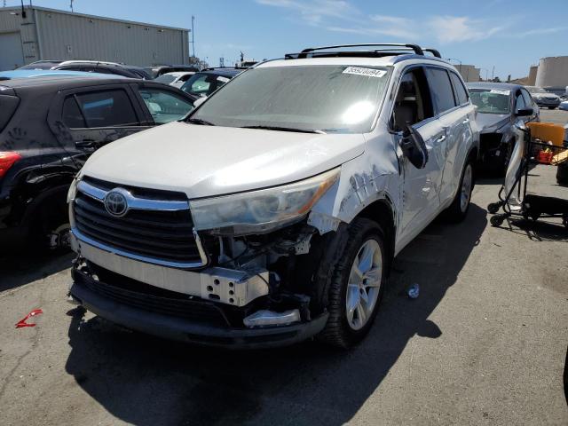 VIN 5TDDKRFH3ES058976 2014 Toyota Highlander, Limited no.1