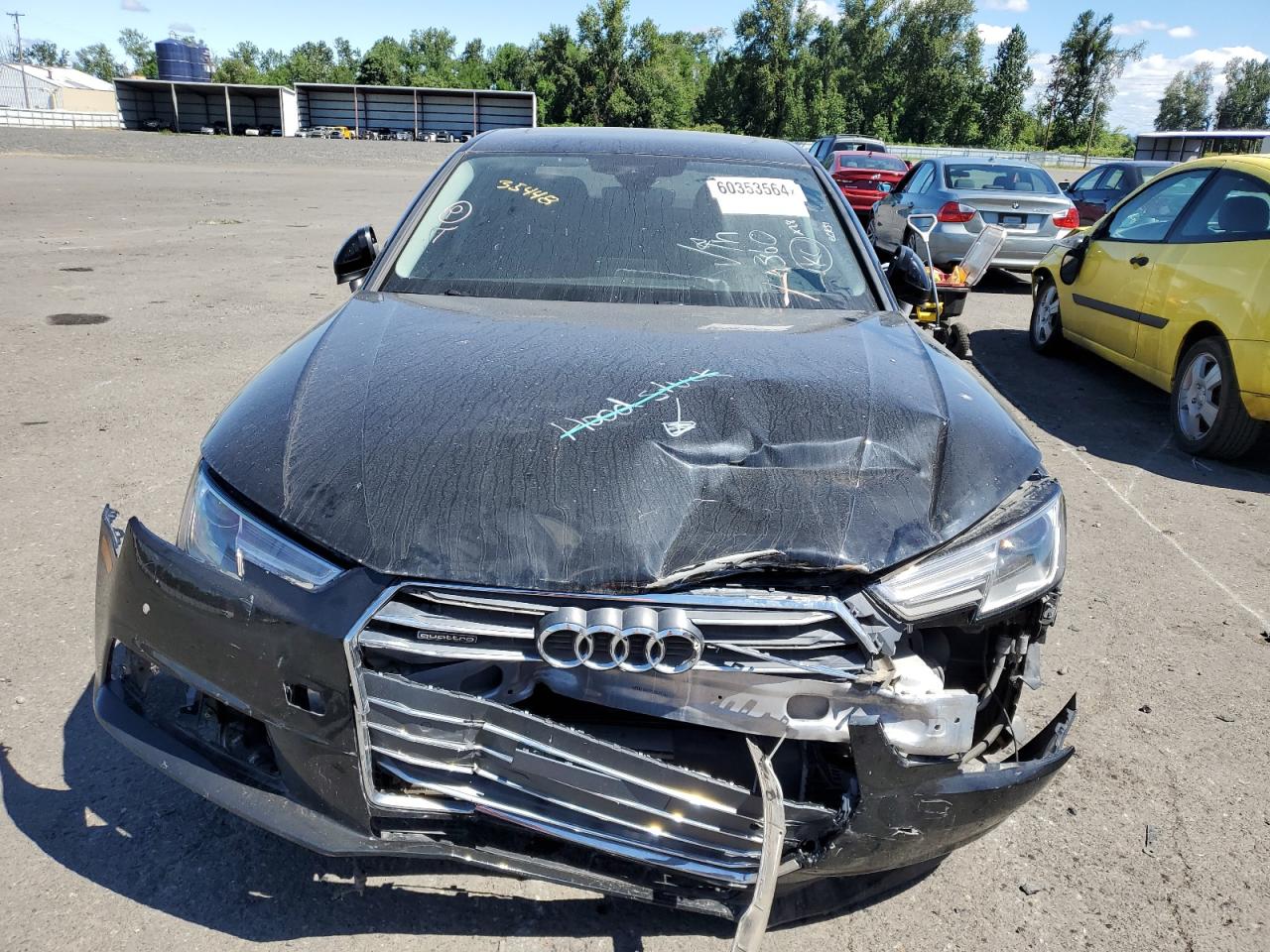 2017 Audi A4 Premium vin: WAUANAF47HN013572