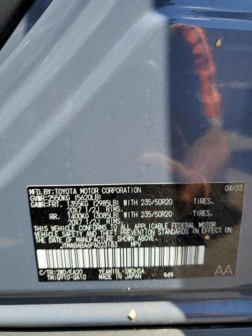 2023 SUBARU SOLTERRA P JTMABABA6PA023183