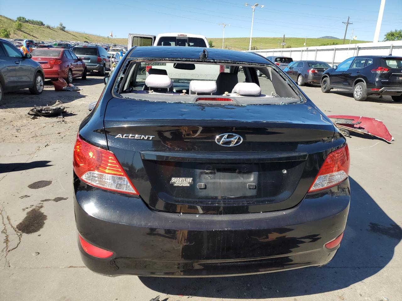 KMHCT4AE1DU354934 2013 Hyundai Accent Gls