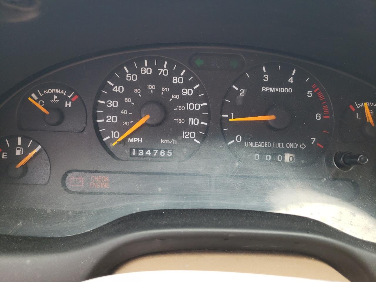 1FAFP4443WF219038 1998 Ford Mustang