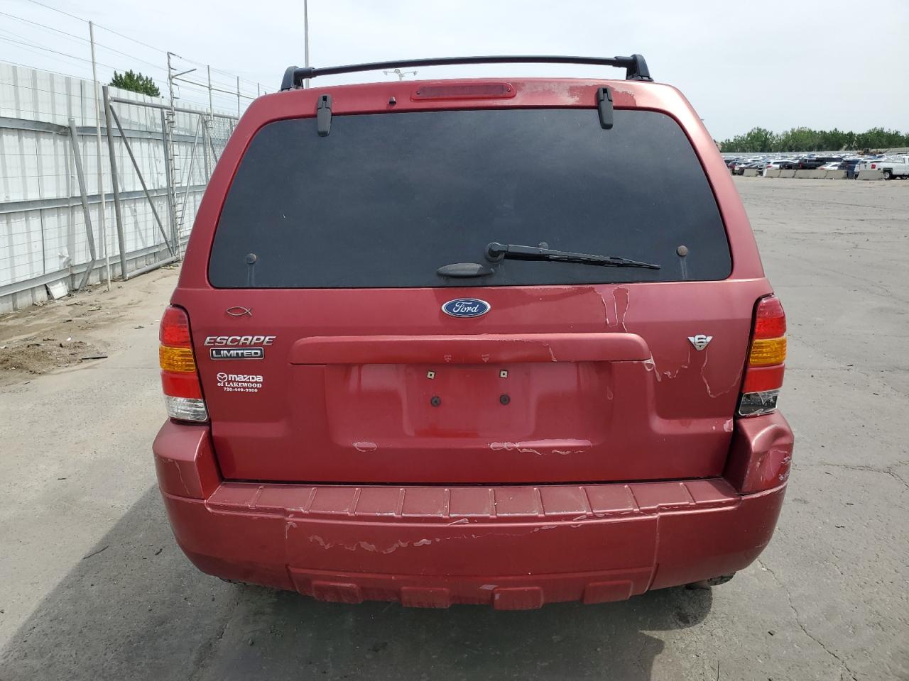 1FMYU94186KA96497 2006 Ford Escape Limited
