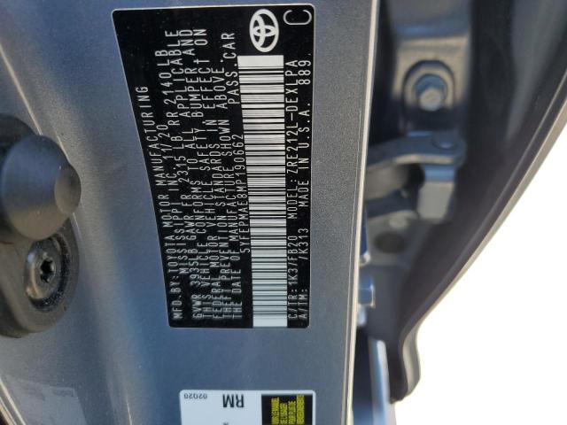 2021 TOYOTA COROLLA LE - 5YFEPMAE8MP190662