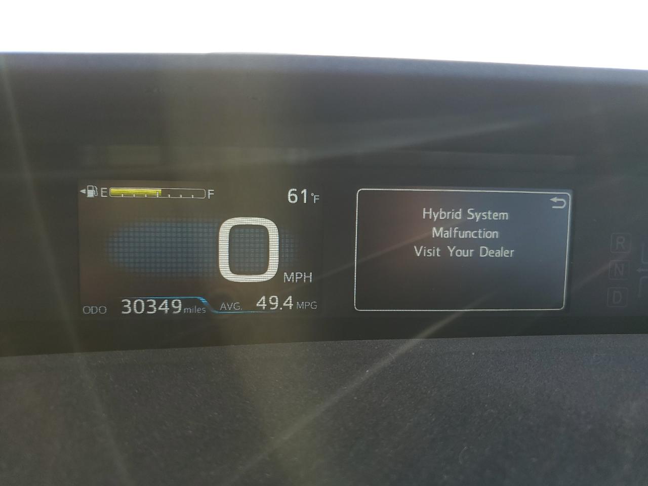 JTDKARFUXK3077562 2019 Toyota Prius