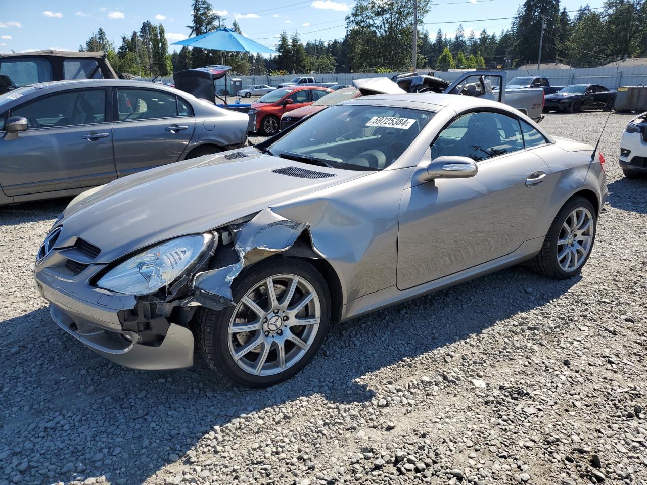 WDBWK56F07F148782 2007 Mercedes-Benz Slk 350