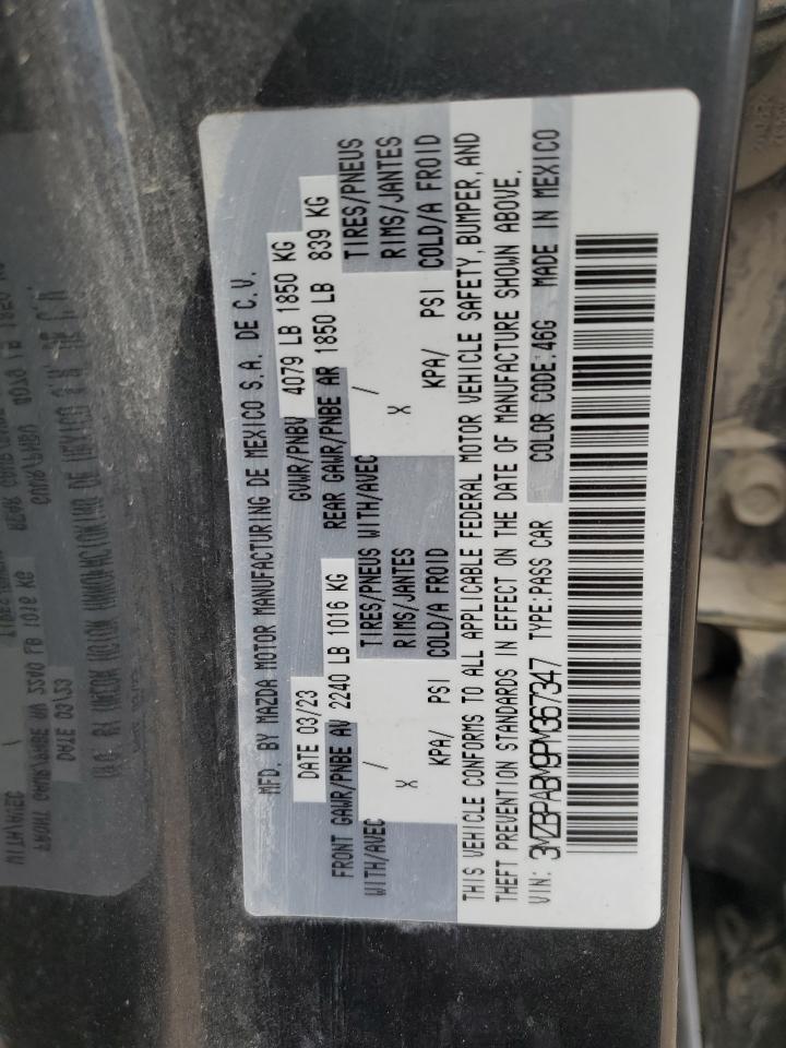 3MZBPABM9PM367347 MAZDA 3 2023