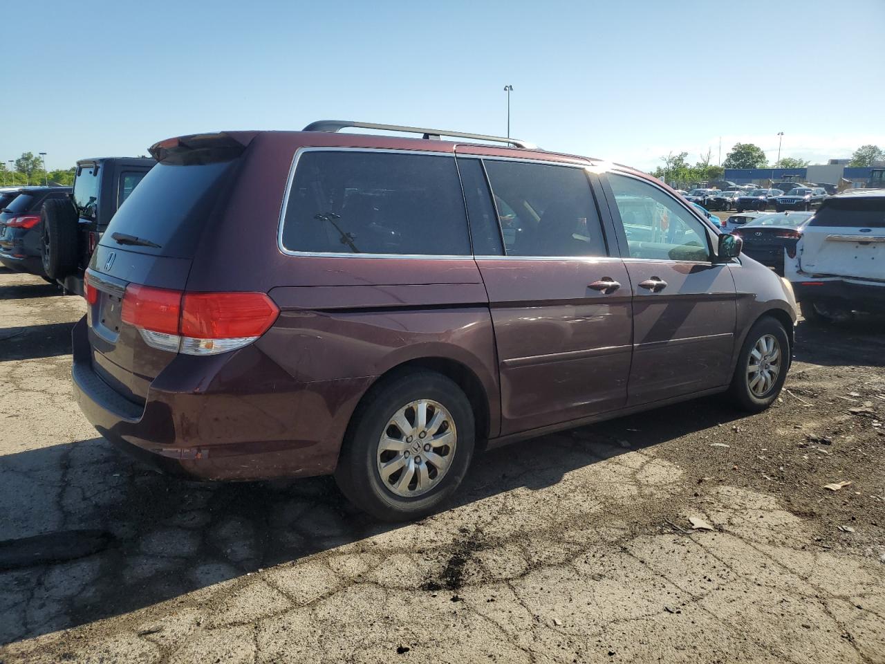 5FNRL3H72AB080521 2010 Honda Odyssey Exl