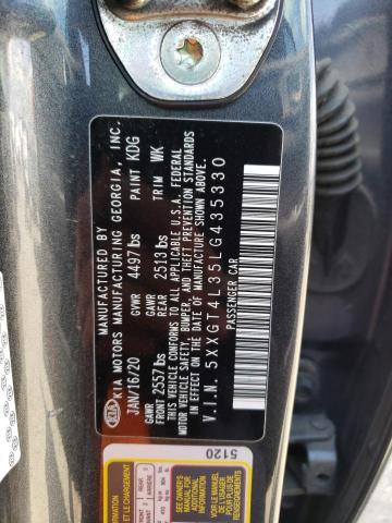 2020 Kia Optima Lx VIN: 5XXGT4L35LG435330 Lot: 58628524