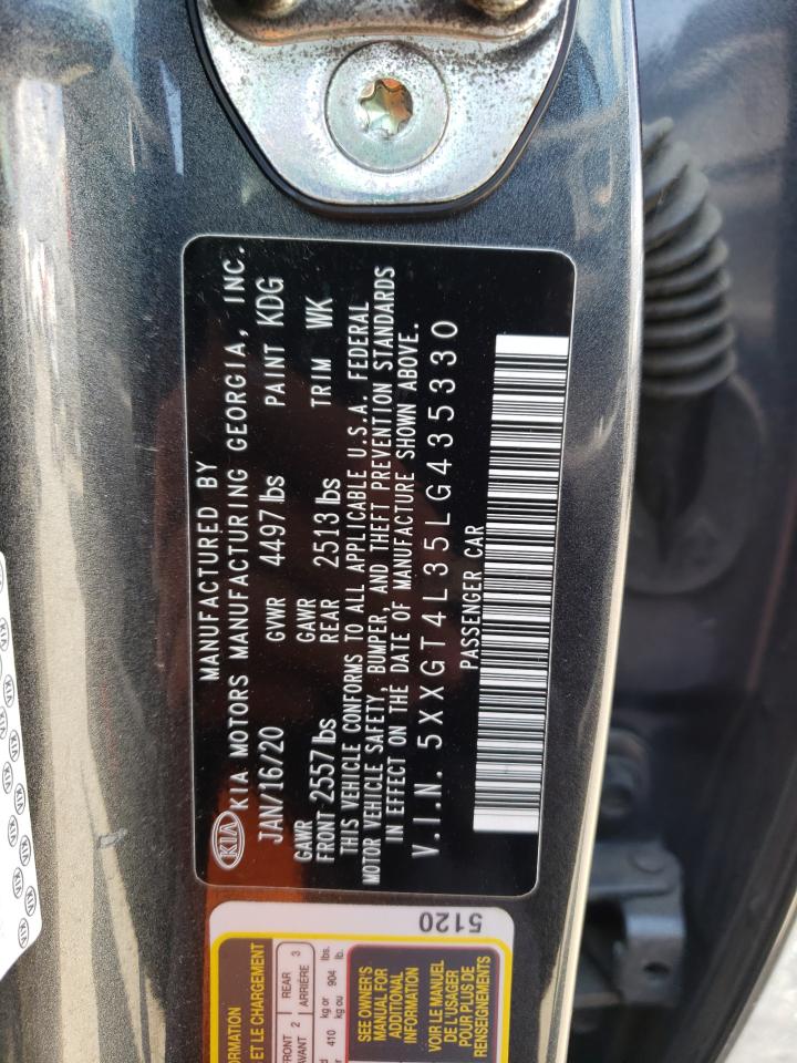 5XXGT4L35LG435330 2020 Kia Optima Lx