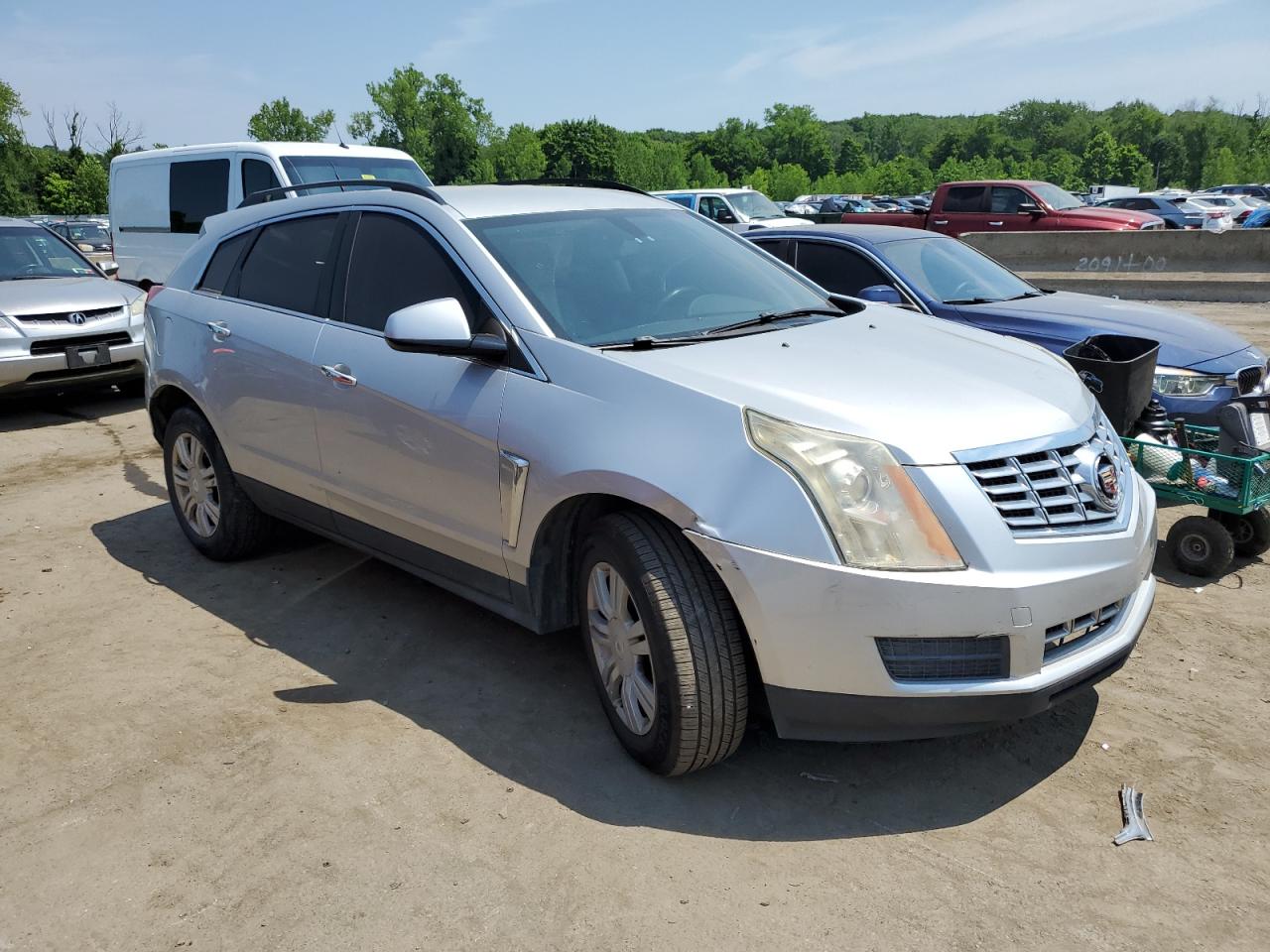 2014 Cadillac Srx vin: 3GYFNAE32ES632710