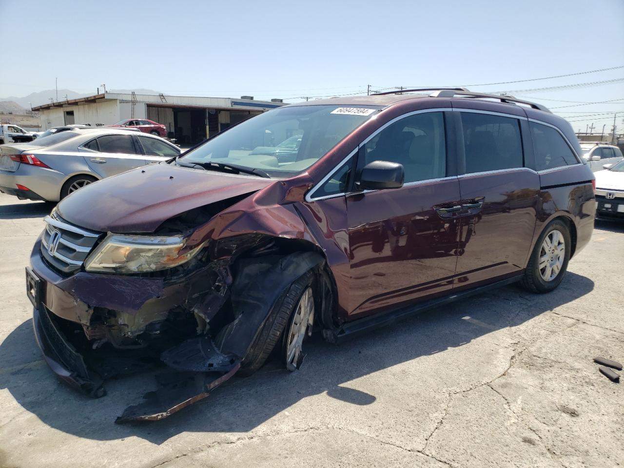 5FNRL5H25DB083949 2013 Honda Odyssey Lx