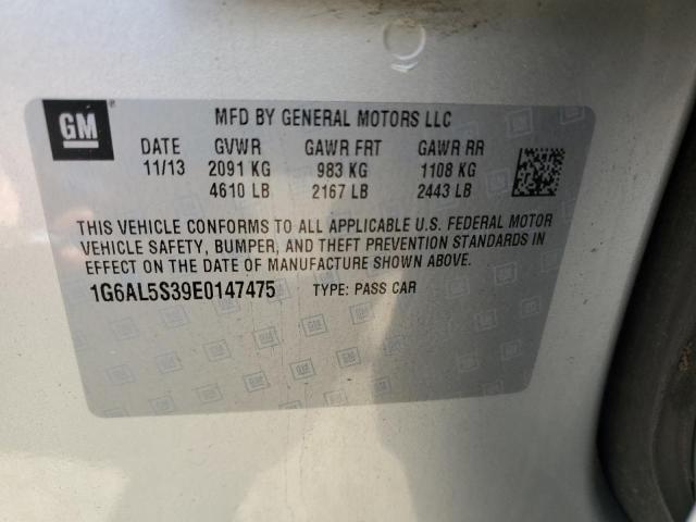 2014 Cadillac Ats Premium VIN: 1G6AL5S39E0147475 Lot: 59624064