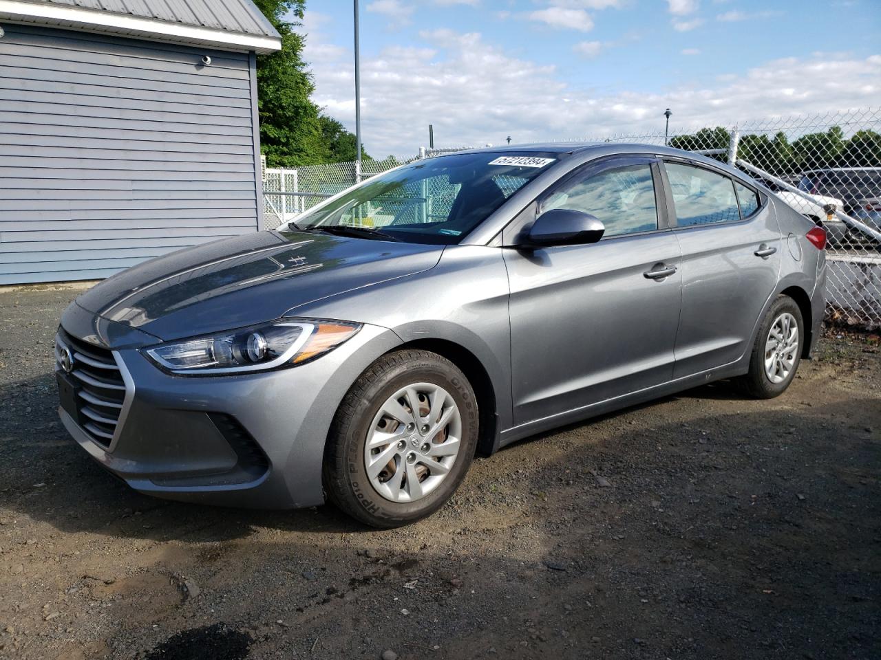 2018 Hyundai Elantra Se vin: KMHD74LFXJU575054