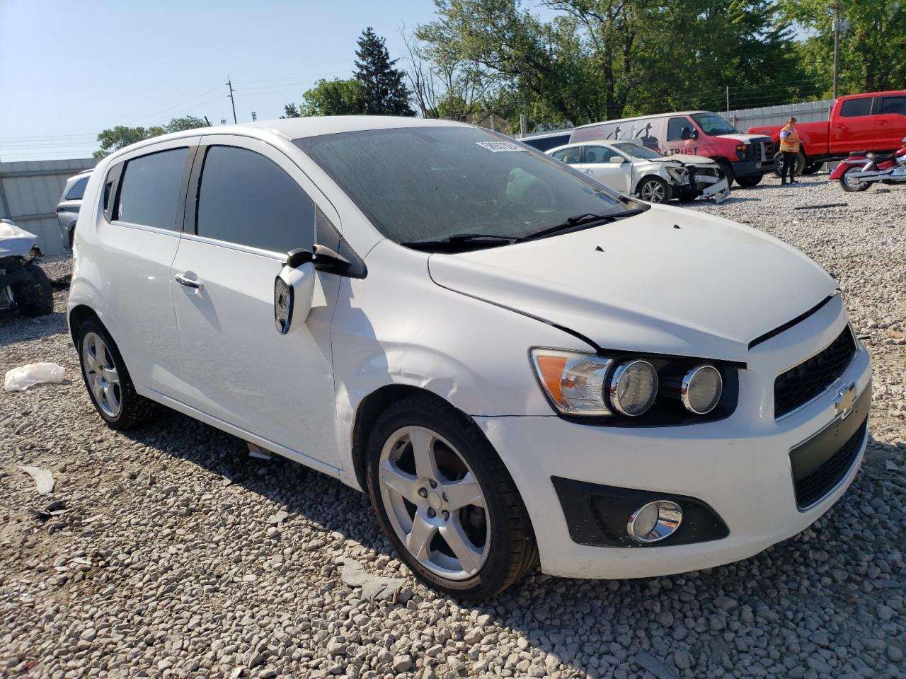 2016 Chevrolet Sonic Ltz vin: 1G1JE6SBXG4146375