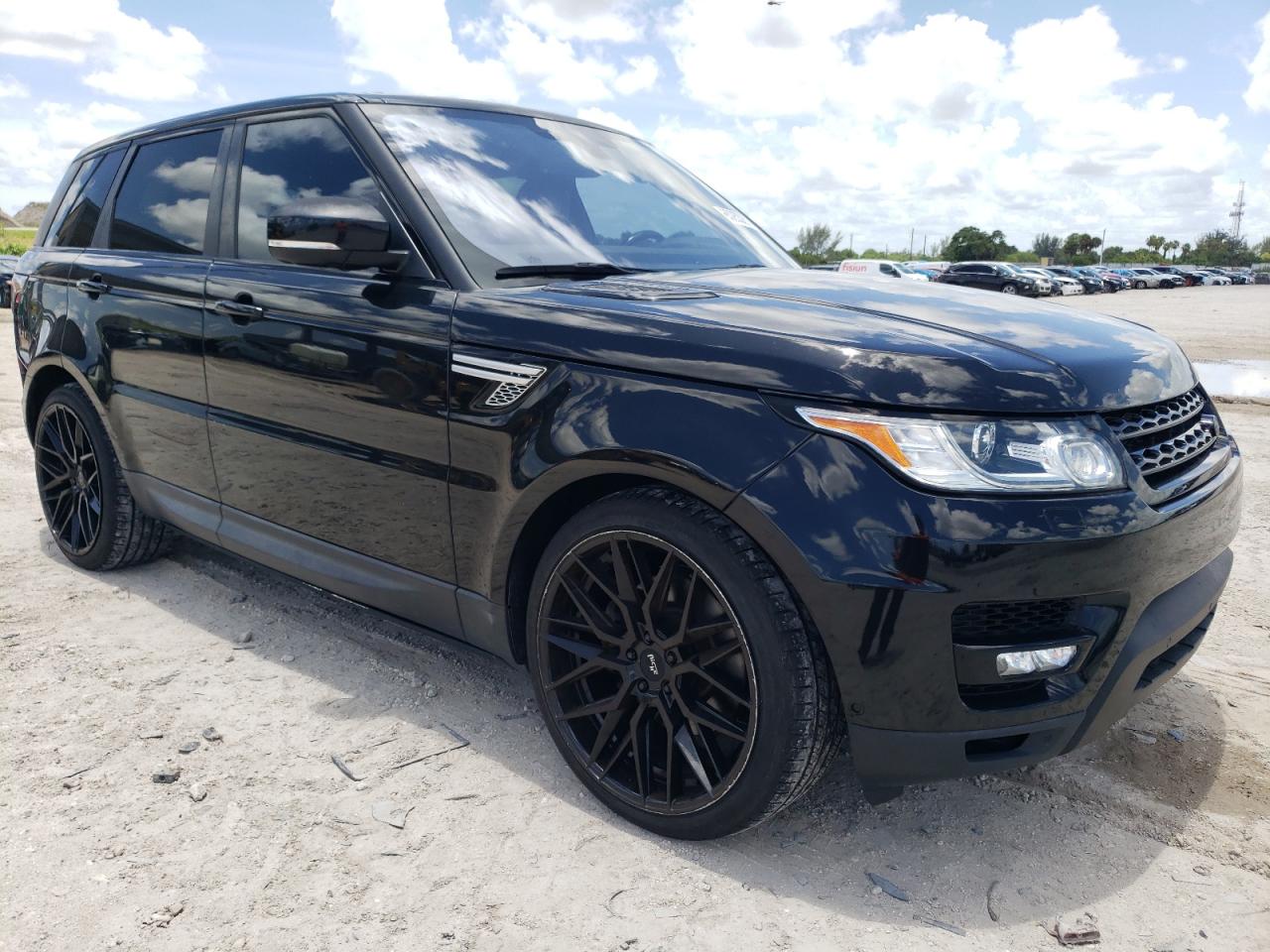 2016 Land Rover Range Rover Sport Hse vin: SALWR2KF4GA551459