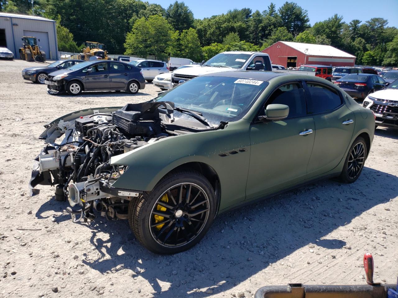  Salvage Maserati Ghibli S