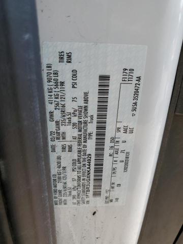 2022 Ford Transit T-250 VIN: 1FTBR3UGXNKA44929 Lot: 60383564