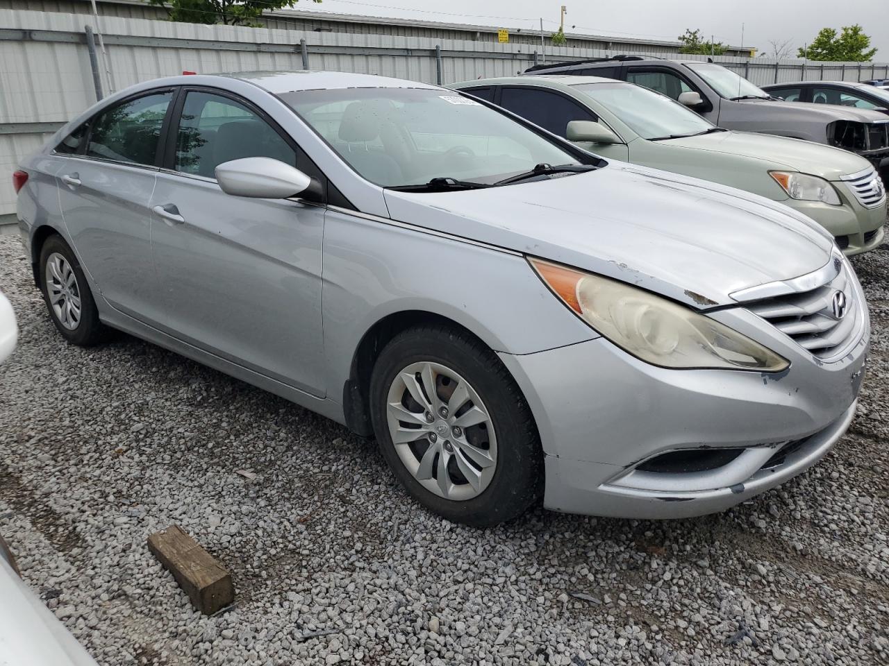 Lot #2621666228 2011 HYUNDAI SONATA GLS