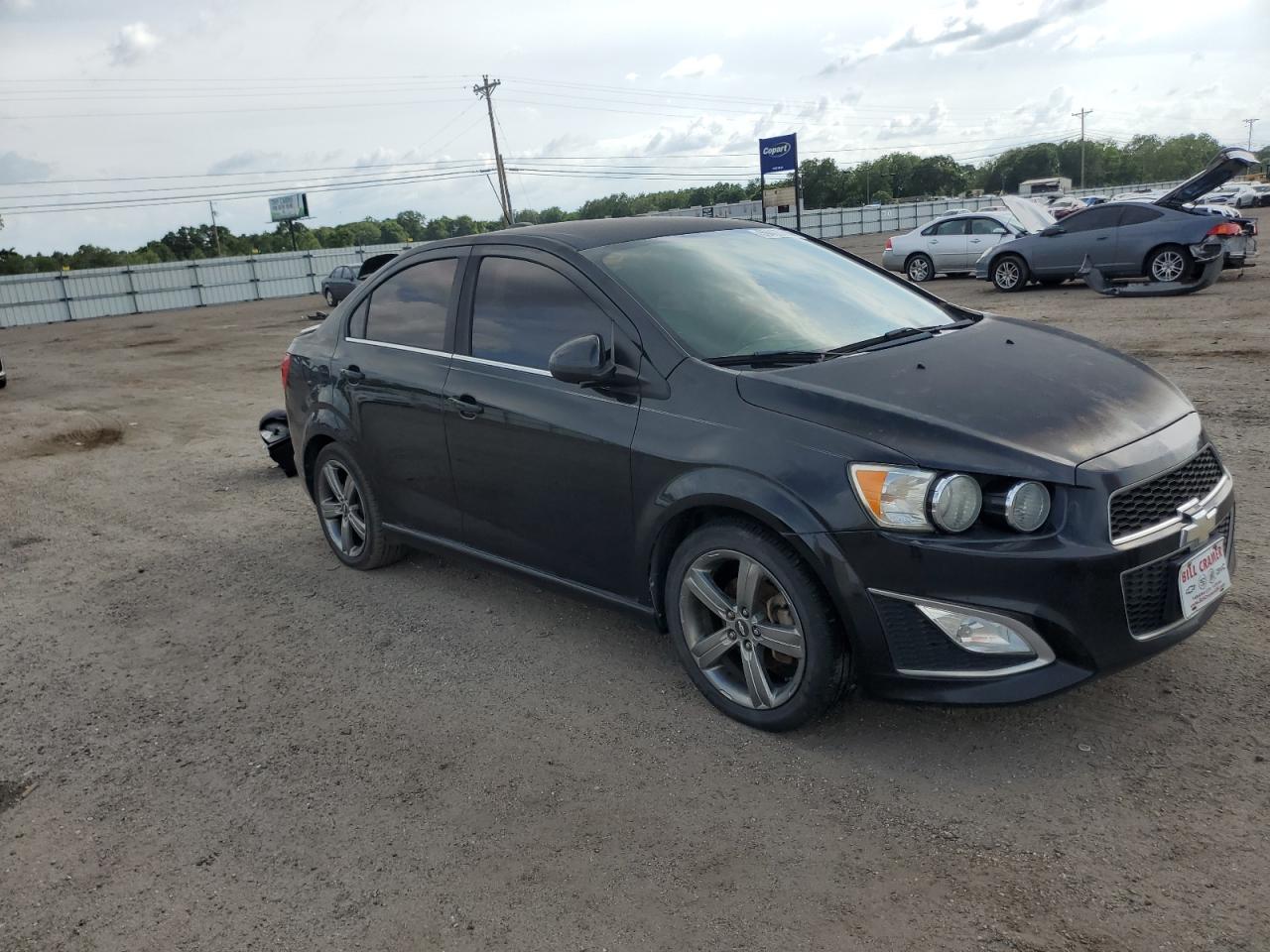 2015 Chevrolet Sonic Rs vin: 1G1JH5SB3F4148386