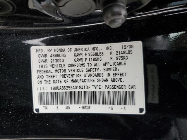 2009 Acura Tl VIN: 19UUA86259A018413 Lot: 59394394