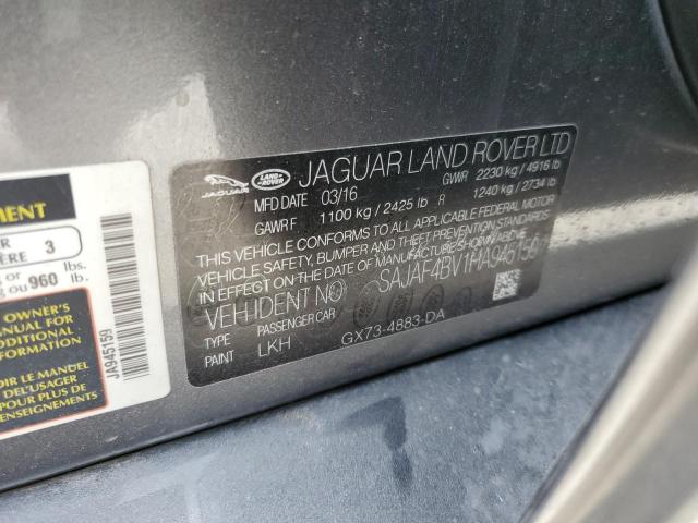 2017 Jaguar Xe R - Sport VIN: SAJAF4BV1HA945159 Lot: 57554234