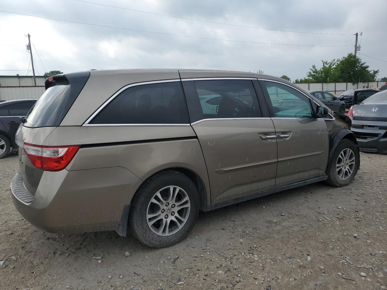 5FNRL5H6XDB075106 2013 Honda Odyssey Exl